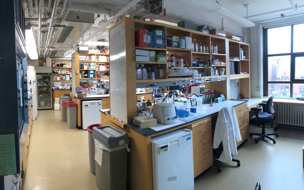Empty lab.