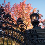 Gate near Barker Center.