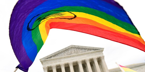 Rainbow flag in D.C.
