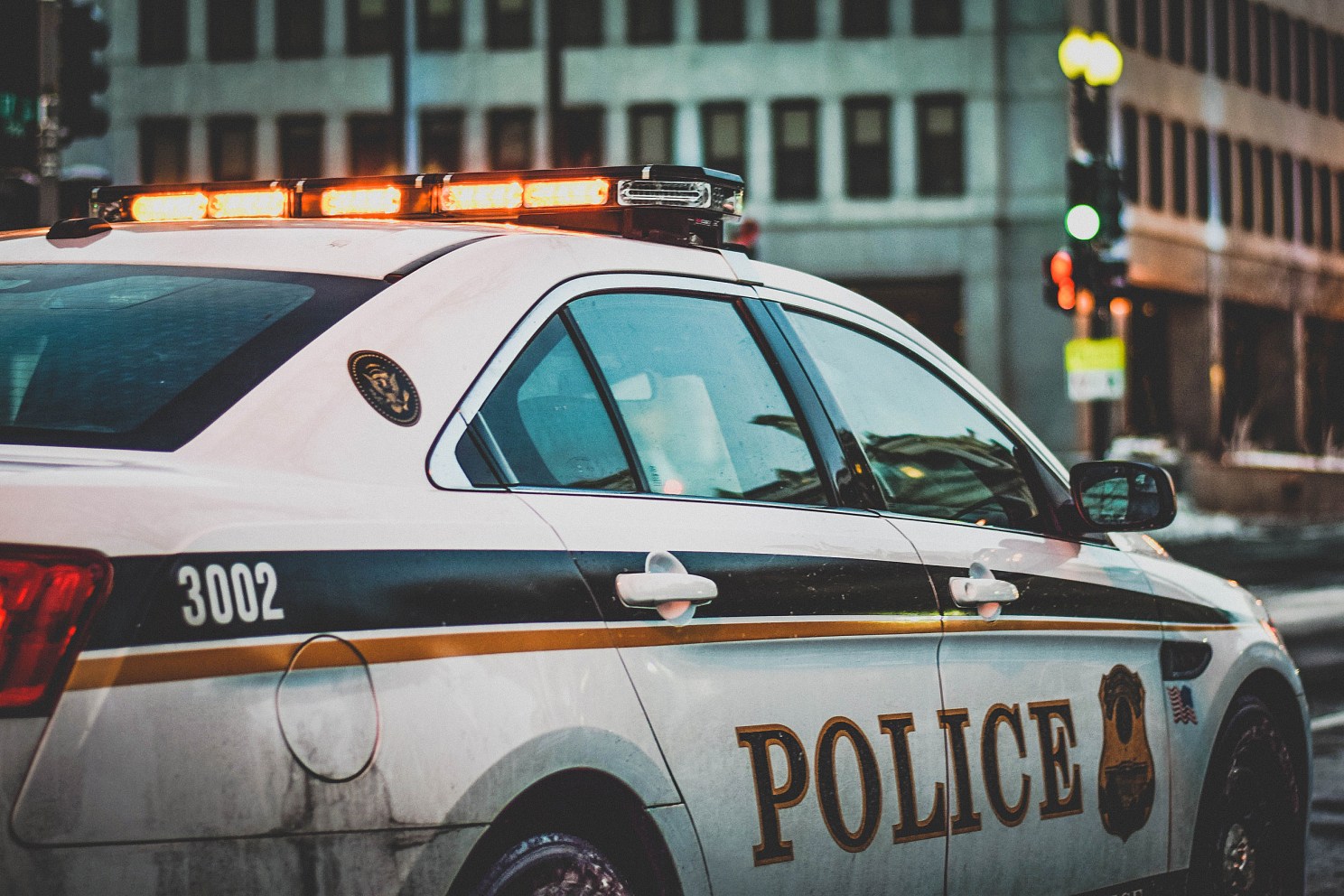 Police car.