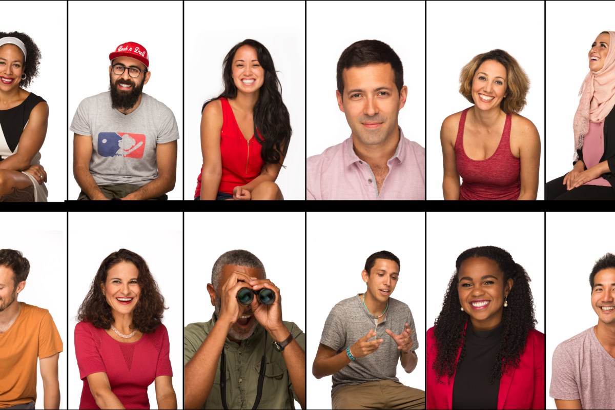 Some of the researchers featured in the "I Am A Scientist" project.