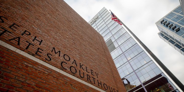 Boston's Moakley Courthouse.