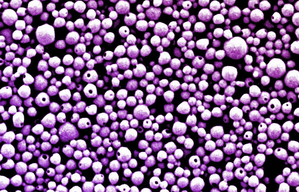 Nanoparticles.