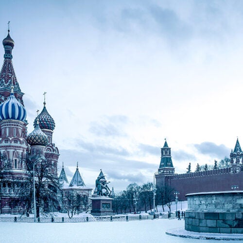 Red Square in Moscow.