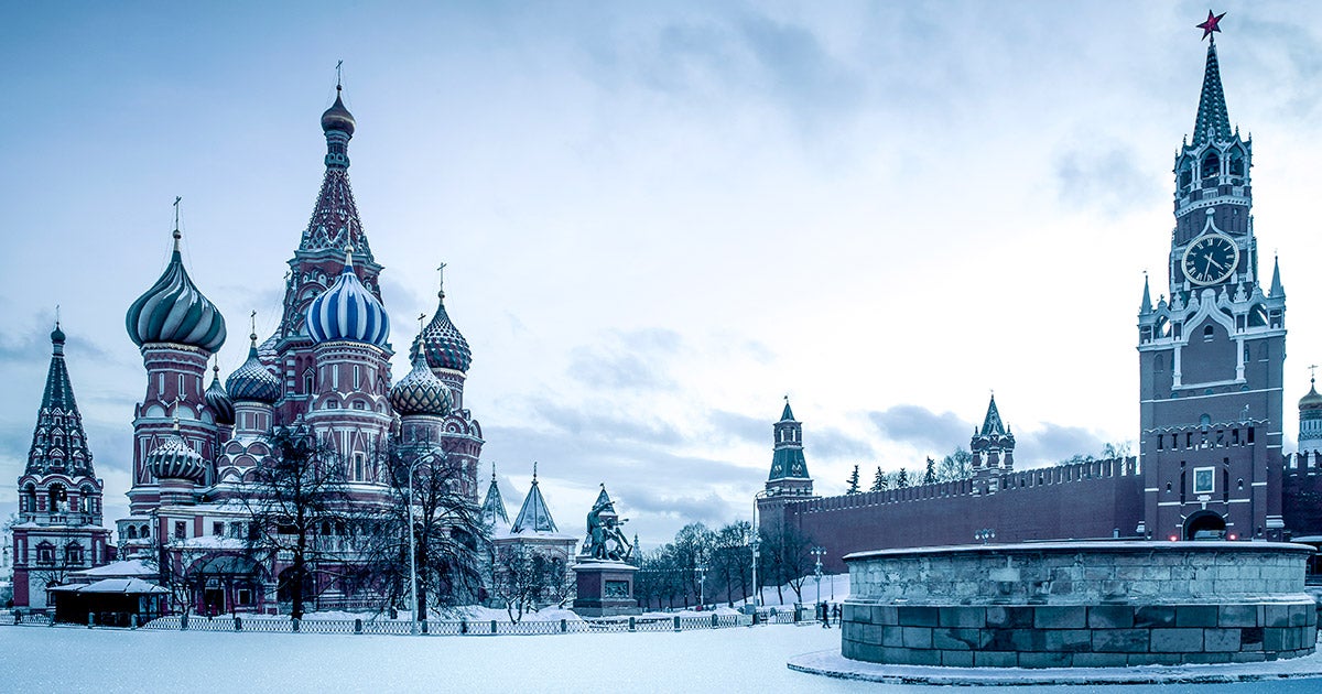 Red Square in Moscow.