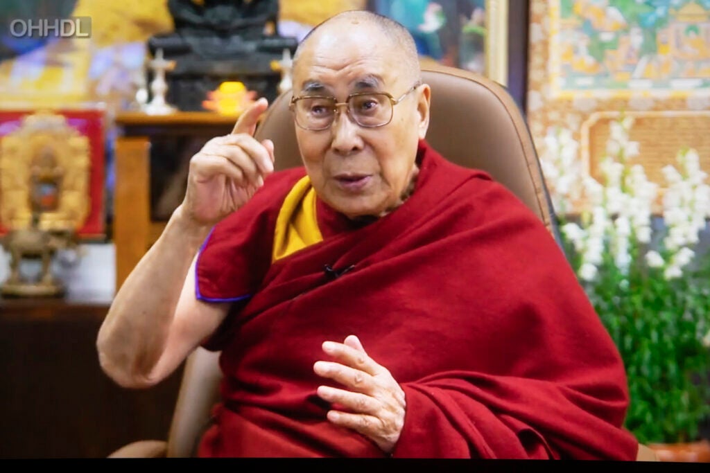 His Holiness the Dalai Lama.