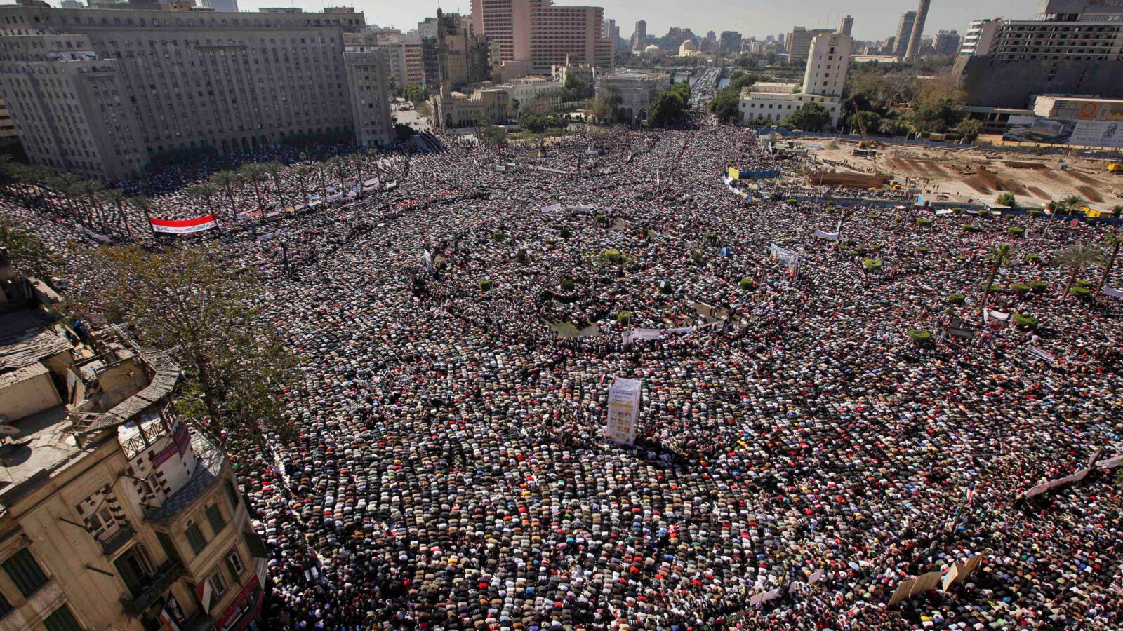 Arab Spring uprising in Egypt.