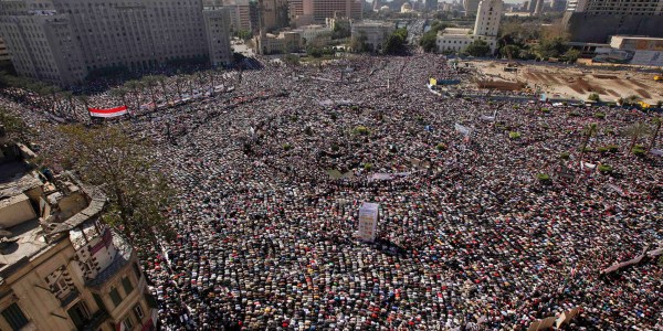 Arab Spring uprising in Egypt.