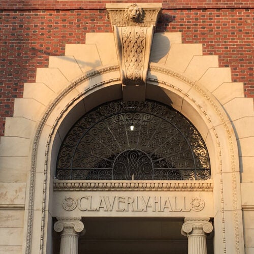 Claverly Hall exterior.