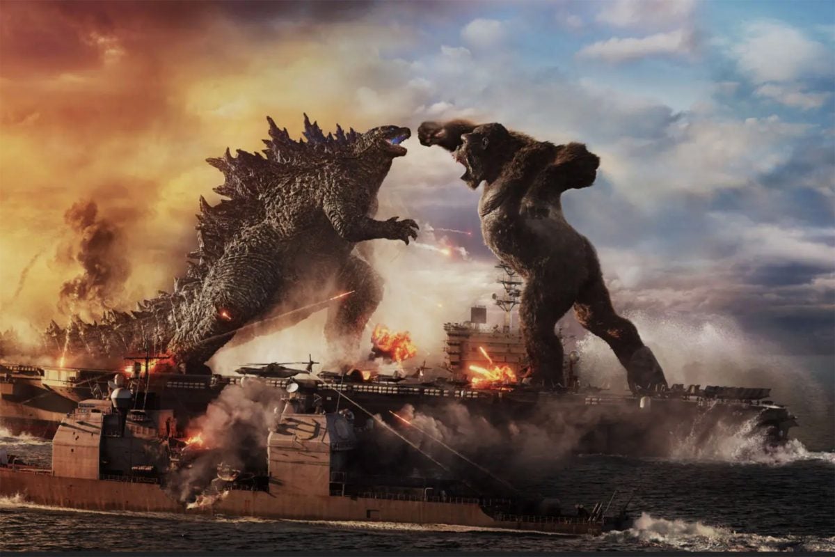 Godzilla vs. Kong promotional image.