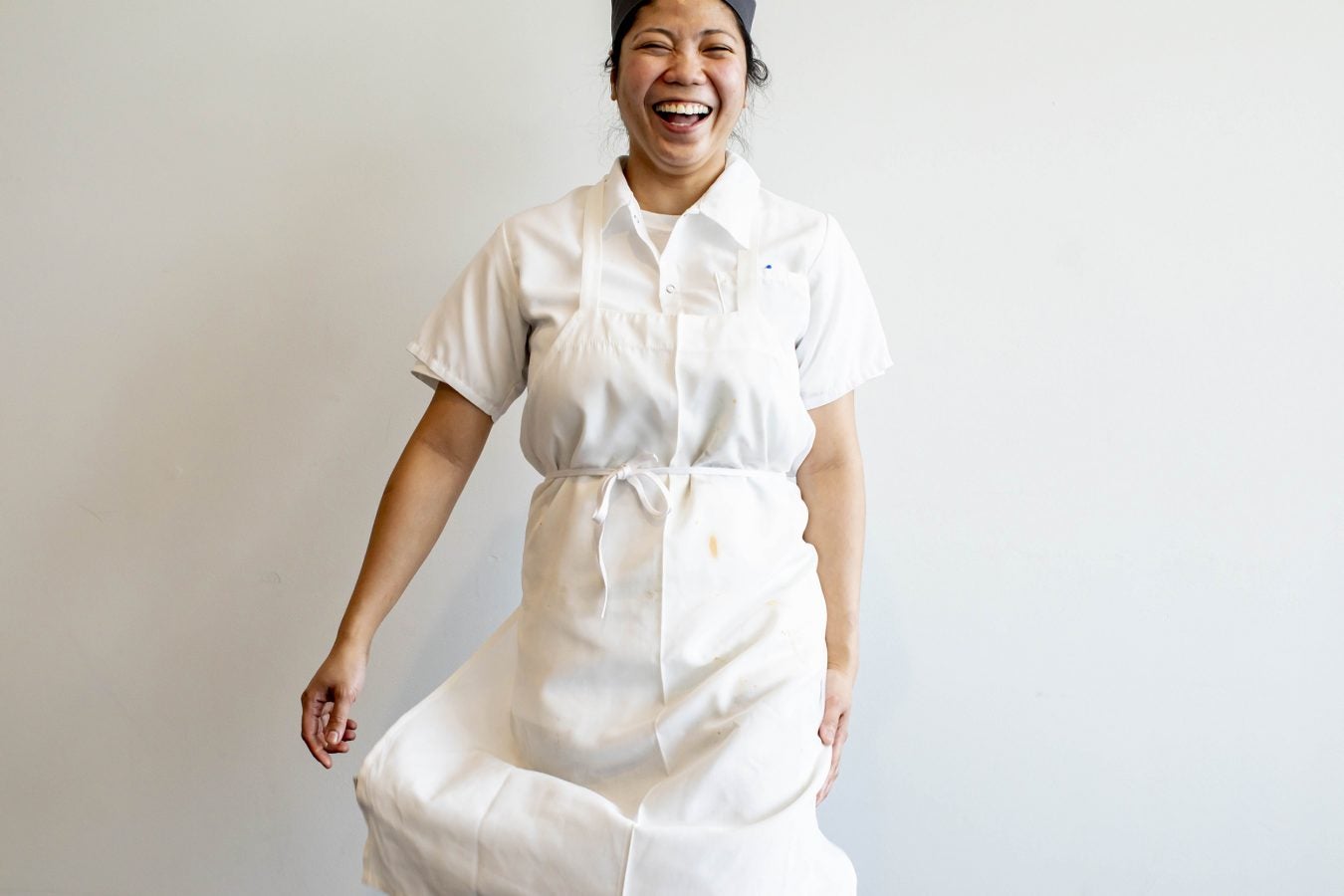 Mariel Tayag is a chef at the Heights, the restaurant on the 10th floor of the Smith Campus Center.