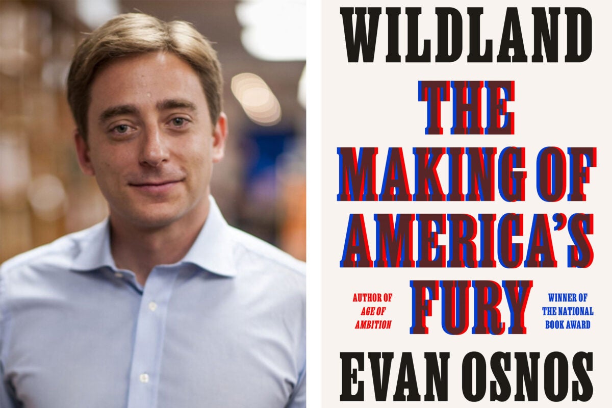 “This book is the story of a crucible, a period bounded by two assaults on the country’s sense of itself: the attack on New York and Washington, on September 11, 2001, and the attack on the U.S. Capitol, on January 6, 2021,” writes Evan Osnos ’98.