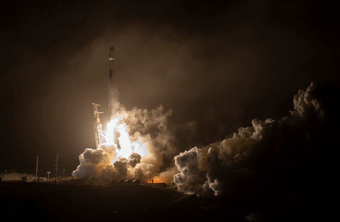 DART spacecraft launches.
