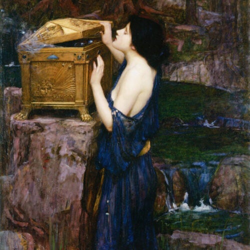 "Pandora" by John William Waterhouse.