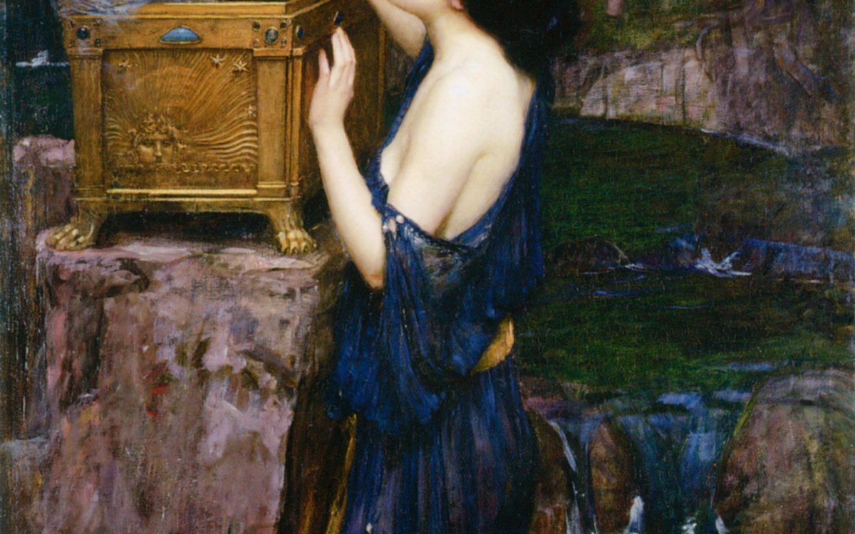 "Pandora" by John William Waterhouse.