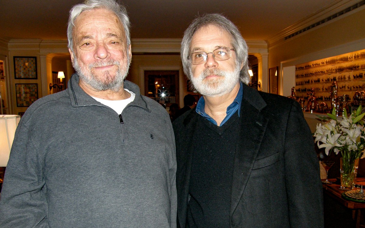 Stephen Sondheim and John Weidman.