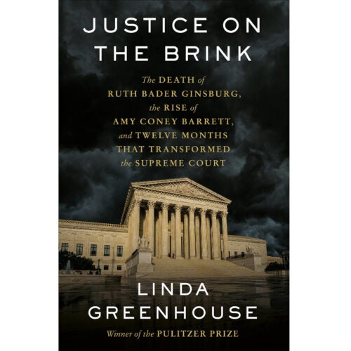 "Justice on the Brink" book cover.