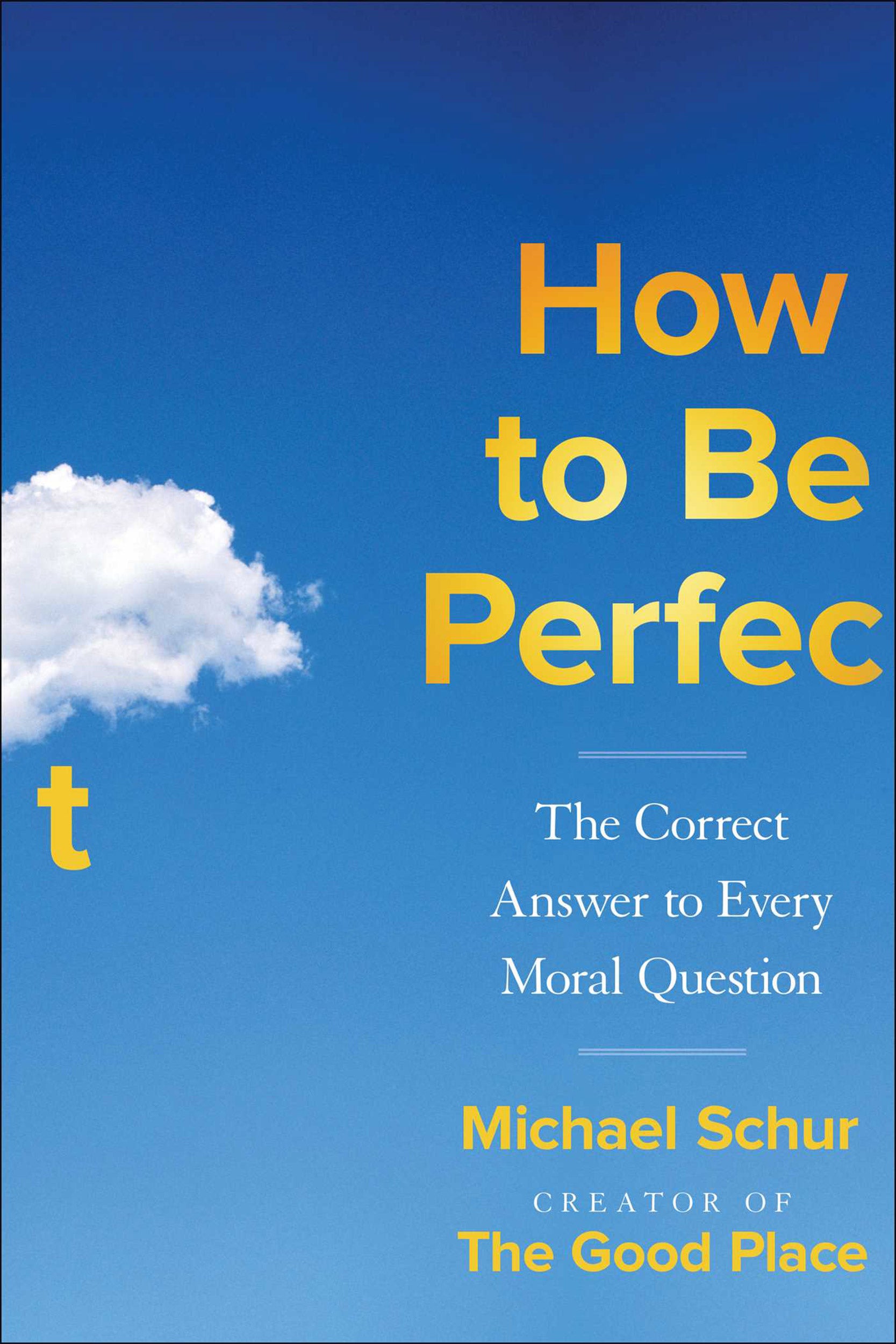 How to Be Perfect Book cover.