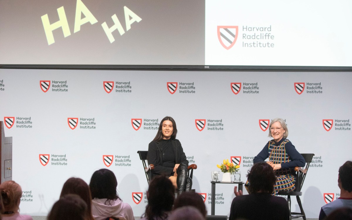 Patti Harrison, (left) actress and comedian speaks with Lisa Henson, (right) CEO and president, The Jim Henson Company.