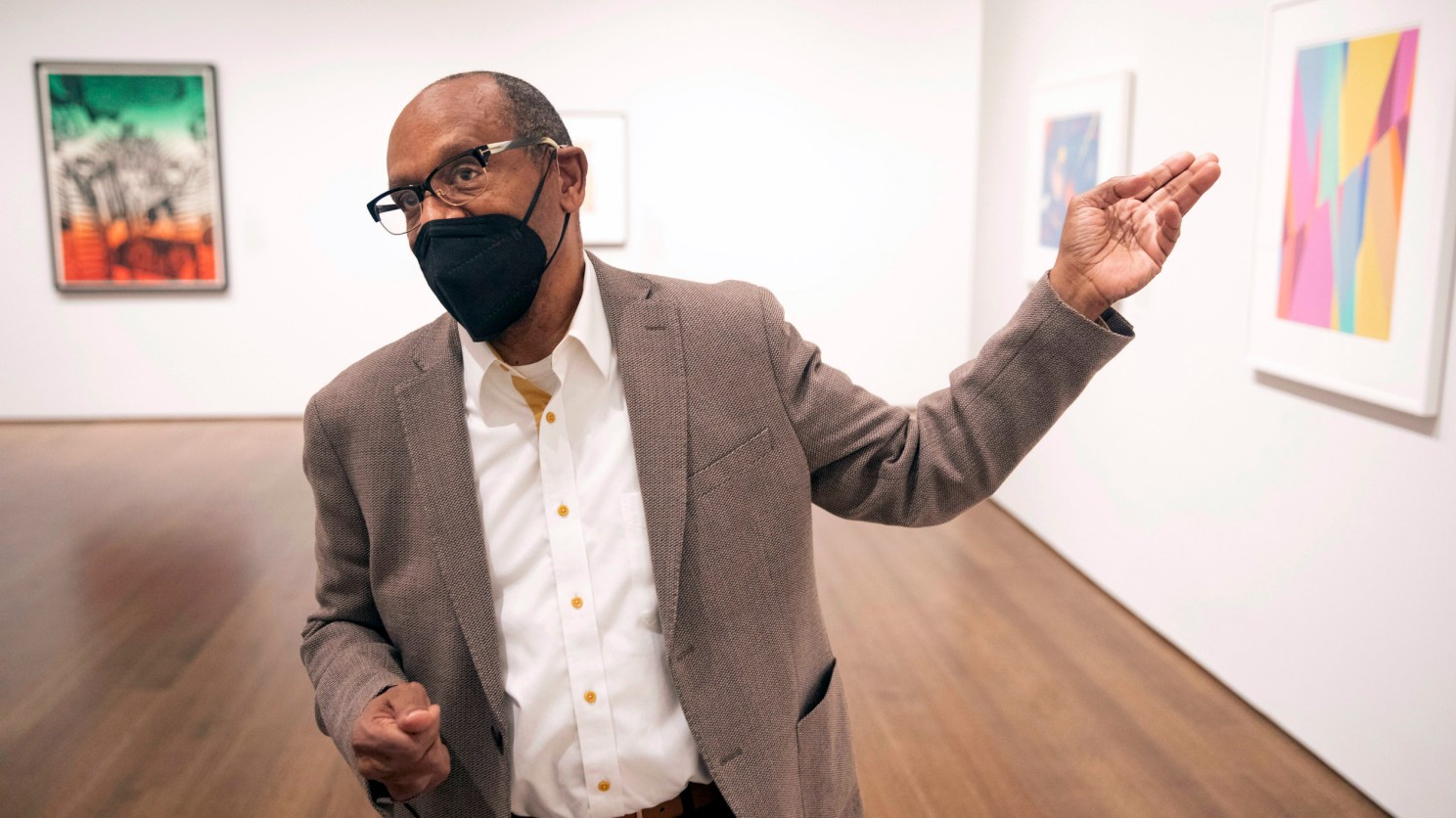 Allan Edmunds, founder of the Brandywine Workshop and Archives,