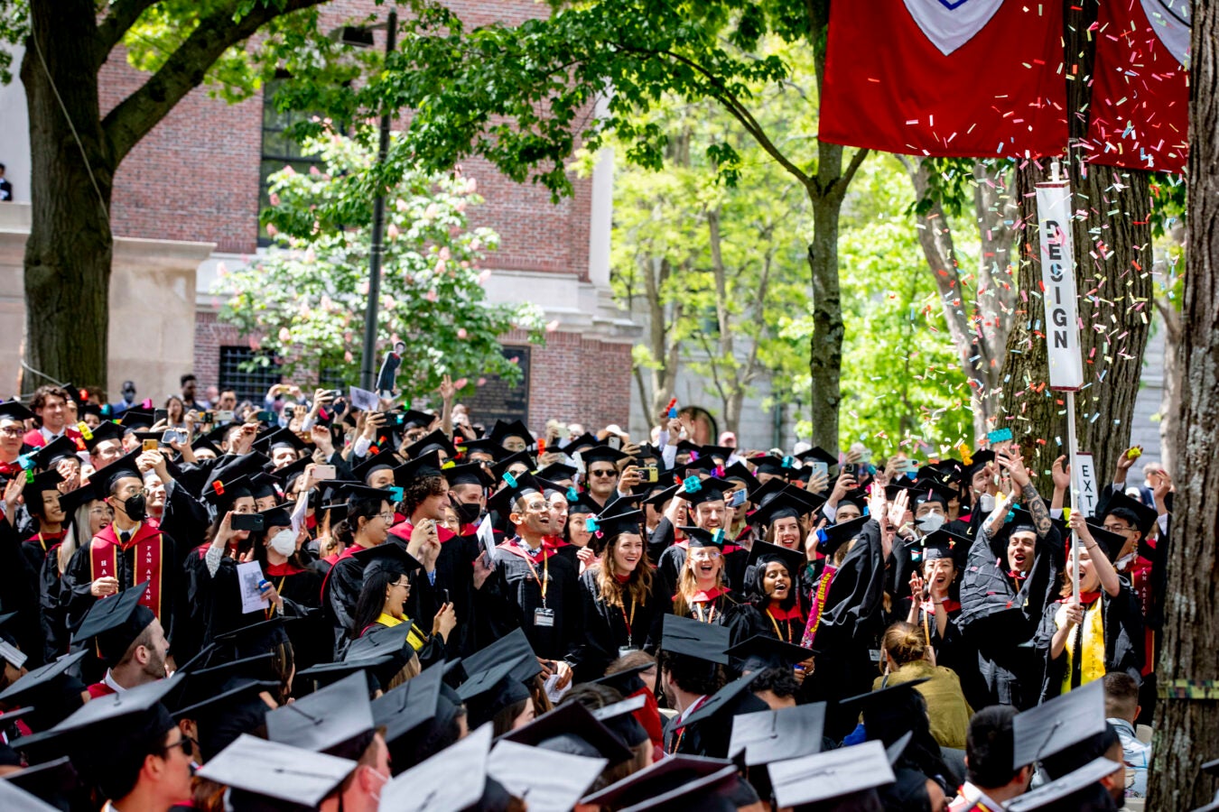 Harvard Graduate School of Design celebrates their conferral of degrees.