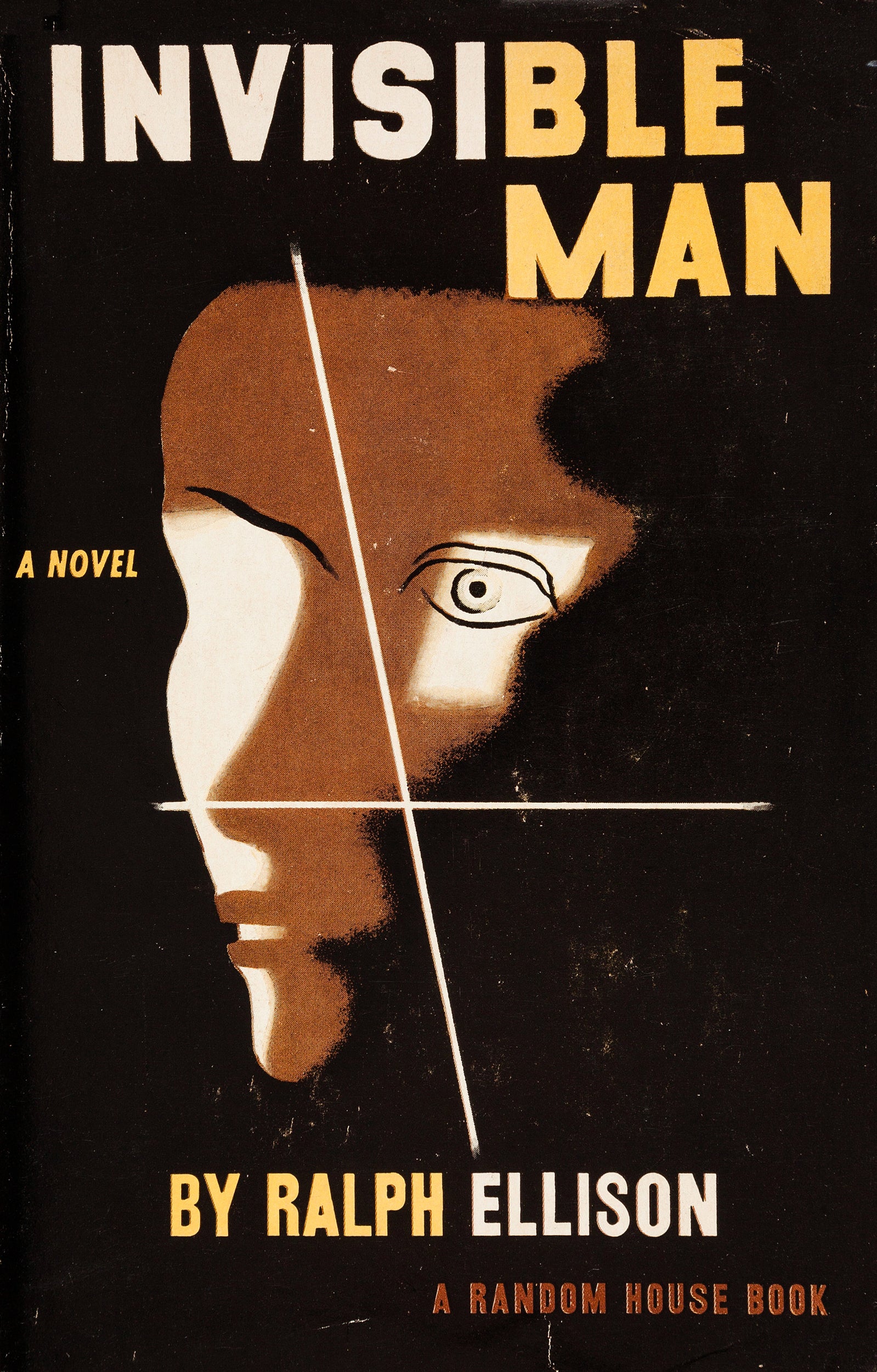 Book cover: "Invisible man."