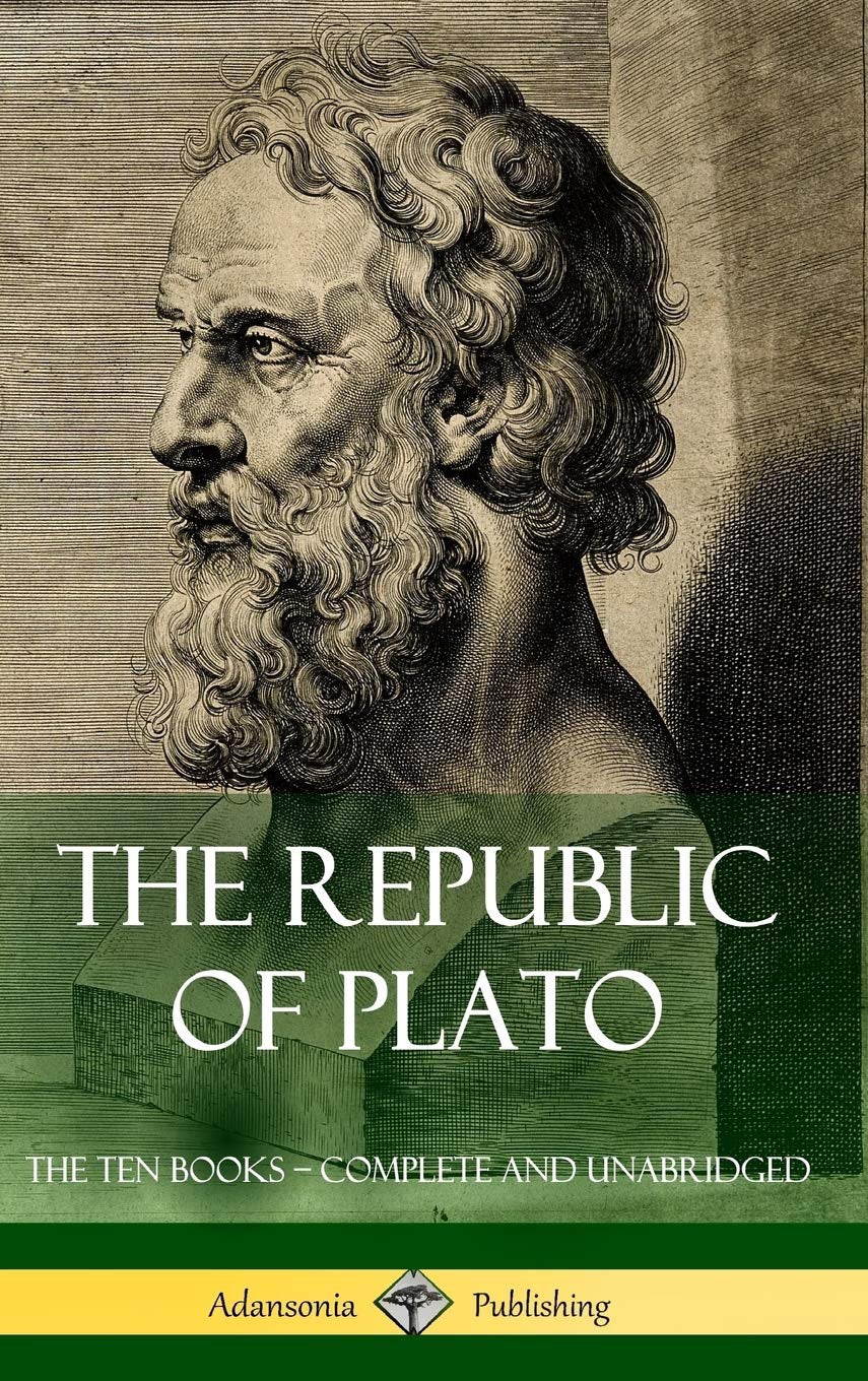 Book cover: The Republic of Plato.