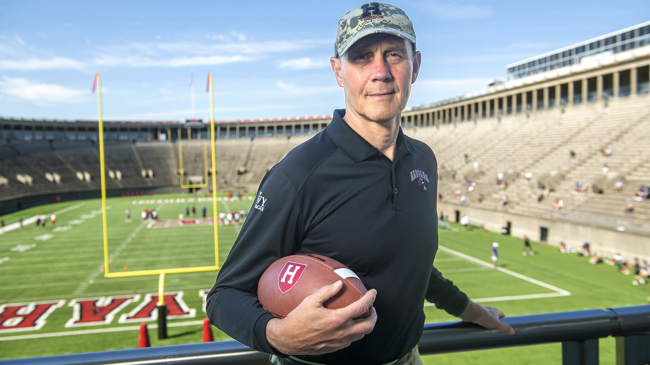 Harvard football coach Tim Murphy speaks on his career – Harvard