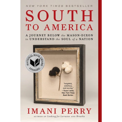 Book cover: "South to America" by Imani Perry.