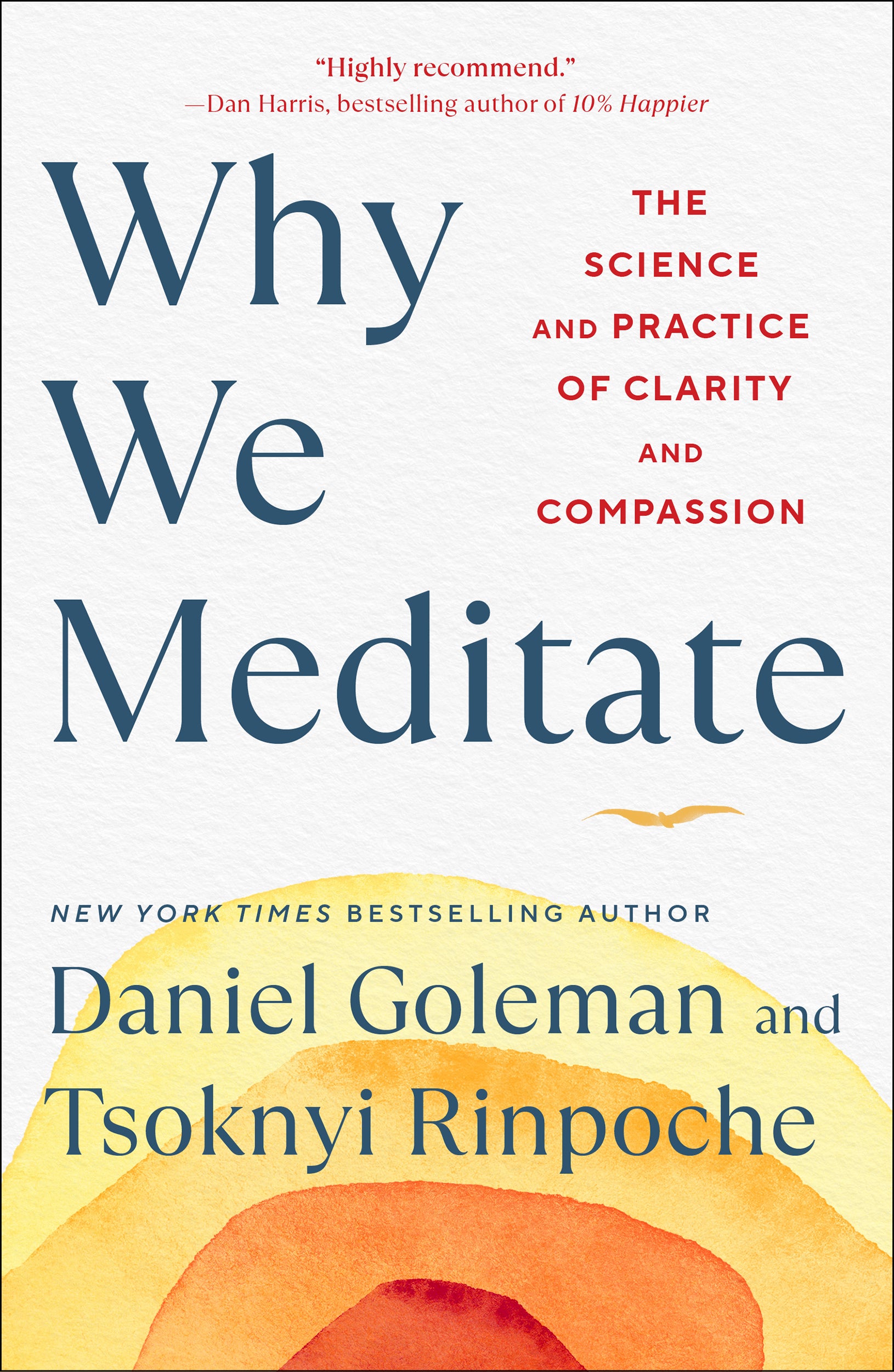 Book cover: "We we meditate" by Daniel Goleman and Tsoknyi Rinpoche.