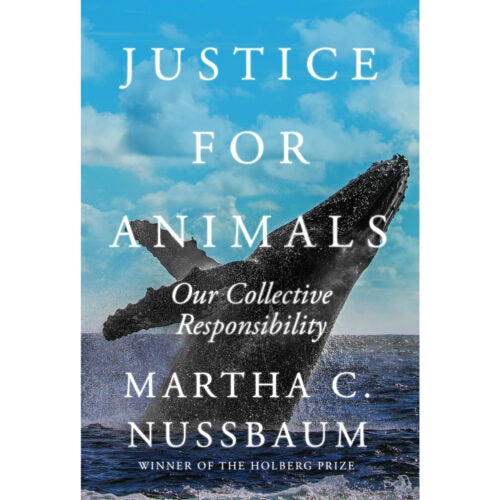 Cover of For Animals by Martha Nussbaum.
