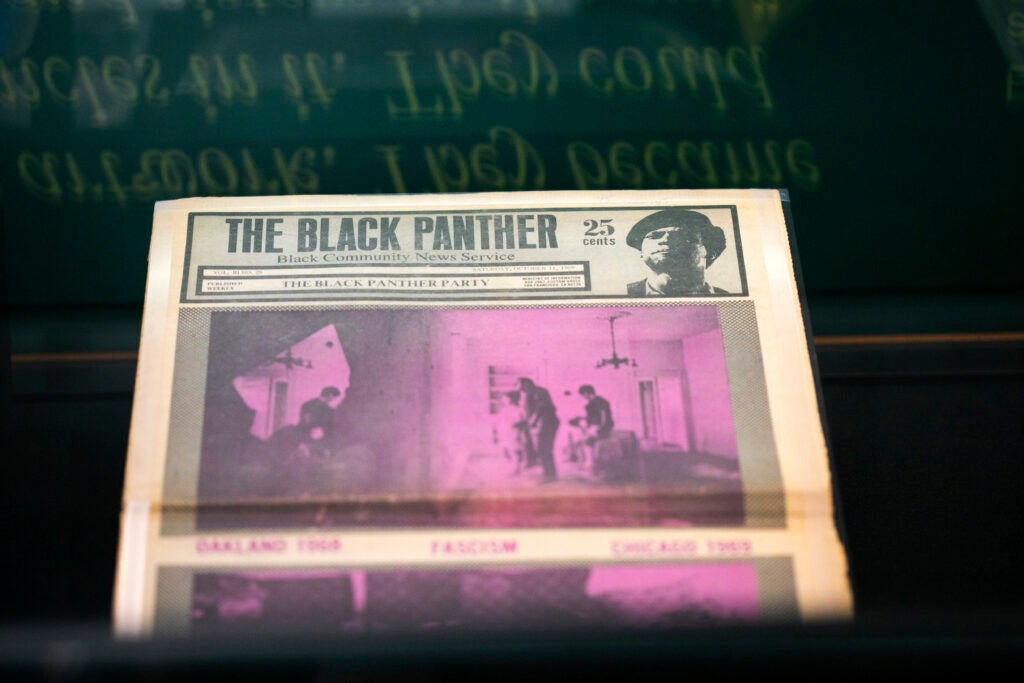 Issue of The Black Panther newspaper.
