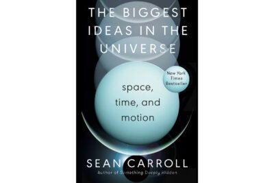 Sean Carroll and Book Cover.