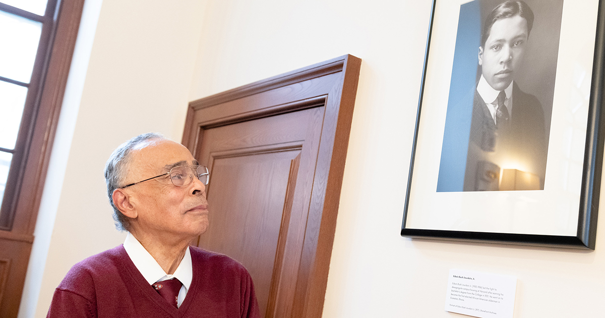 Portrait honors Black alum who led housing protests - Vimarsana News