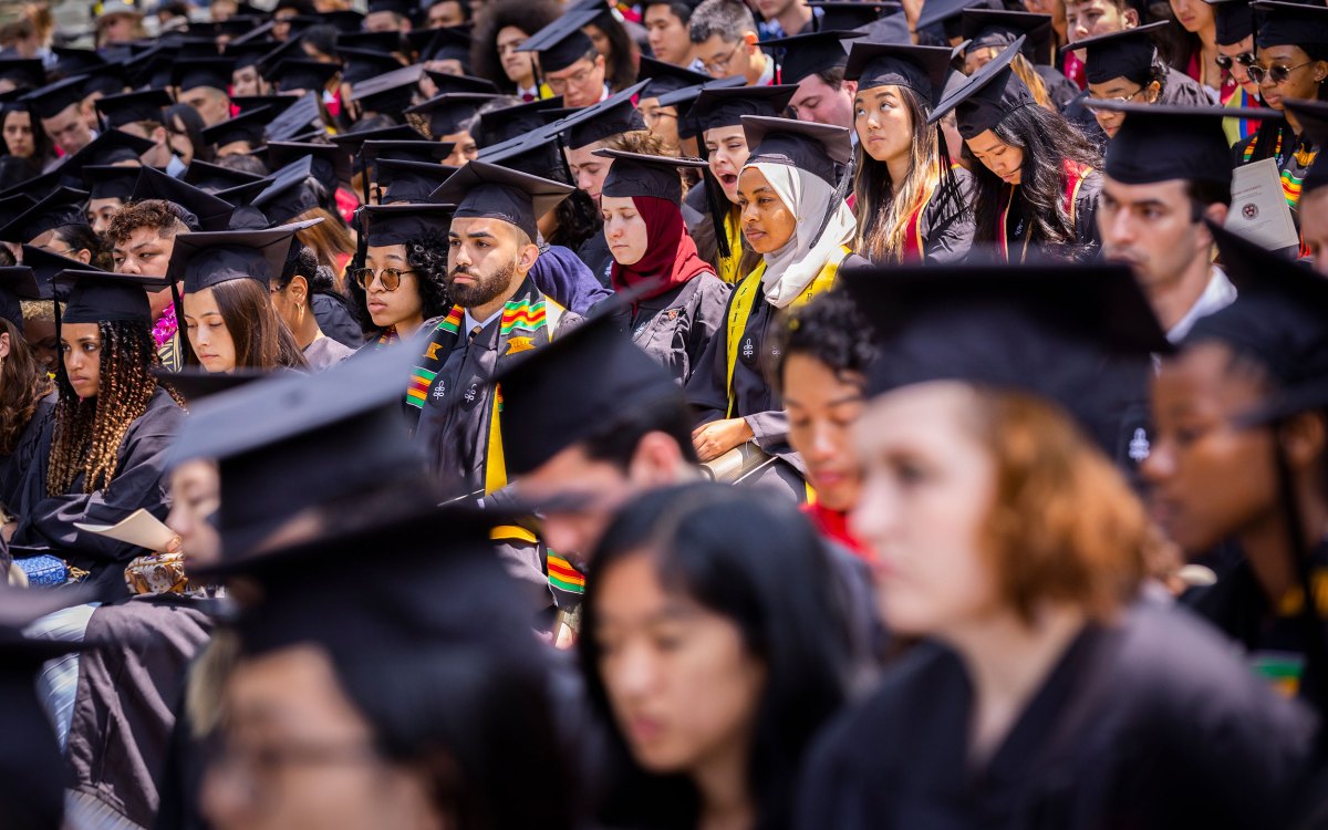 Graduates gather for Baccalaureate Service.