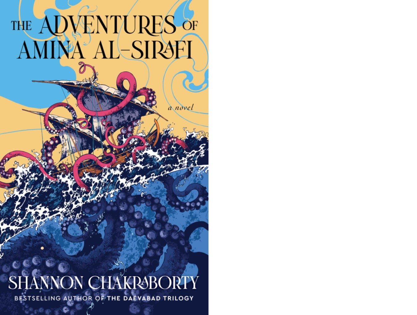 Book cover: "The Adventures of Amina Al-Sirafi."