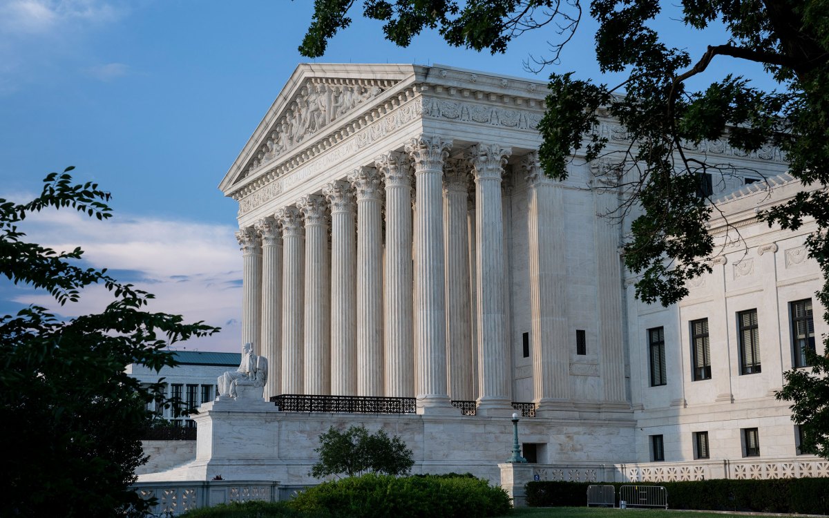 Exterior of Supreme Court.