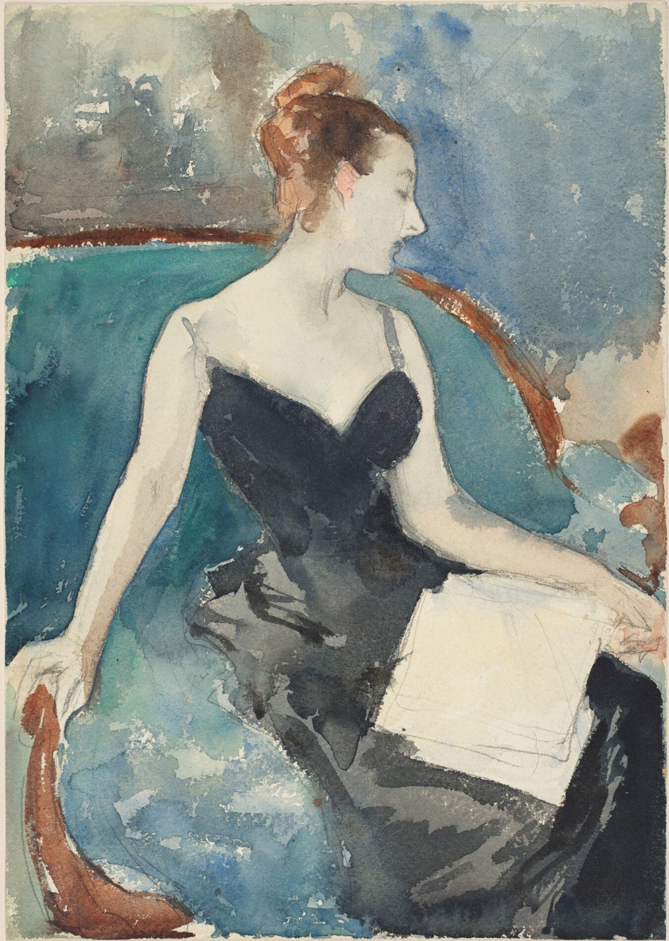 "Madame Gautreau (Madame X)" by John Singer Sargent.
