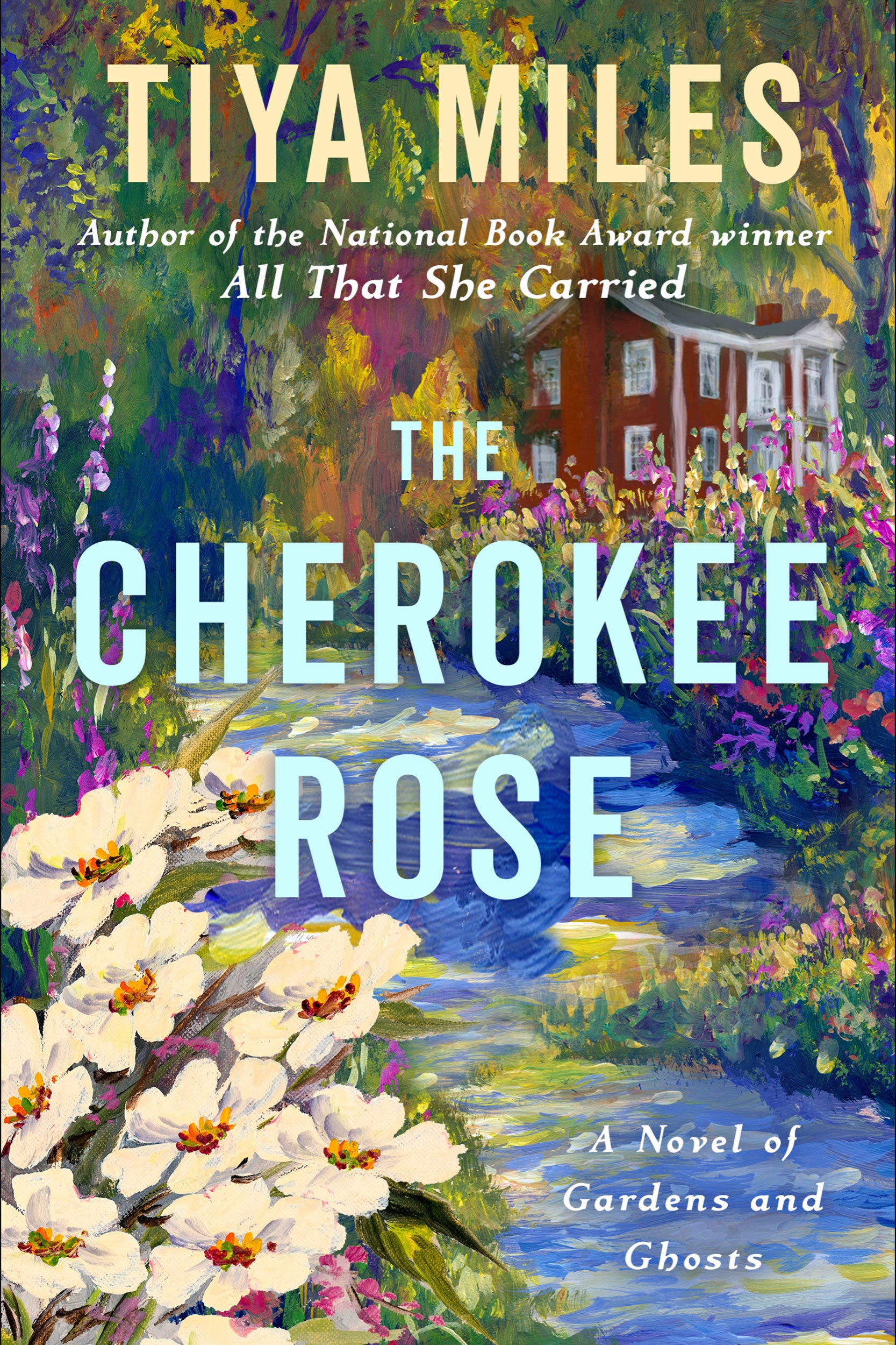 Book cover for The Cherokee Rose.
