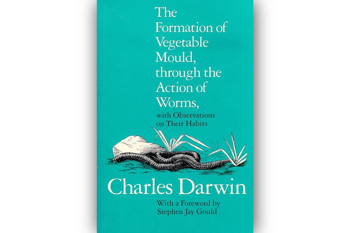 Book cover: "The Formation of Vegetable Mould Through the Action of Worms."