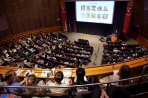 Harvard Chan School orientation.