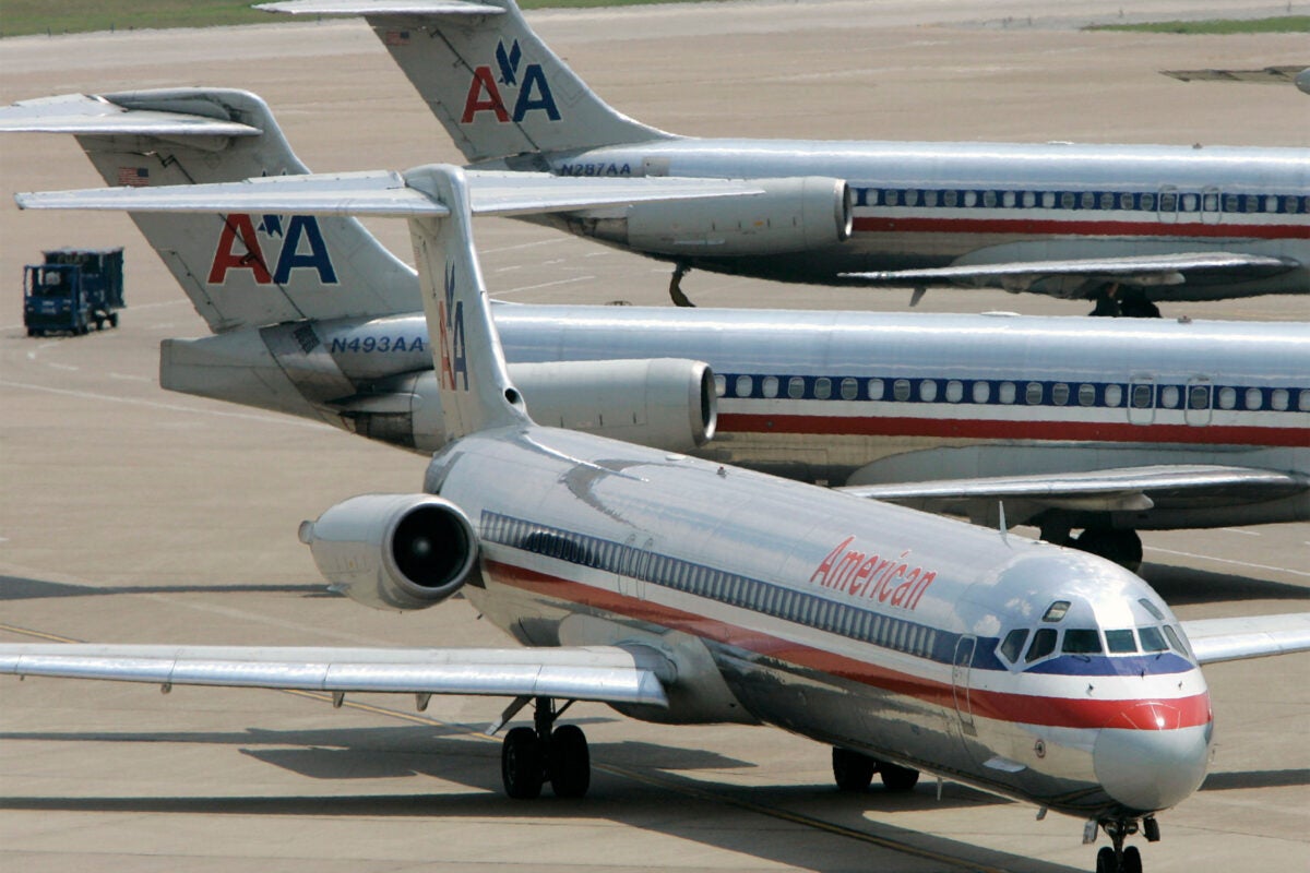 American Airlines aircrafts.