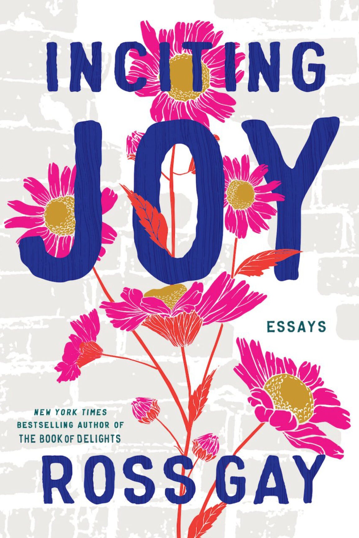 Book cover: "Inciting Joy."