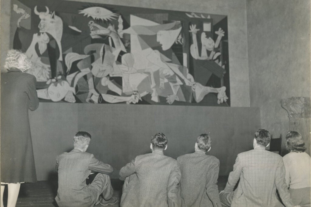 Guernica by Pablo Picasso.