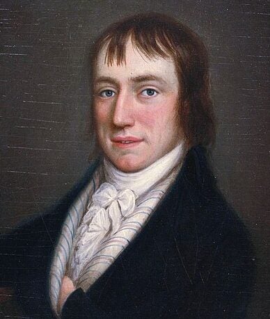 A painting of William Wordsworth.