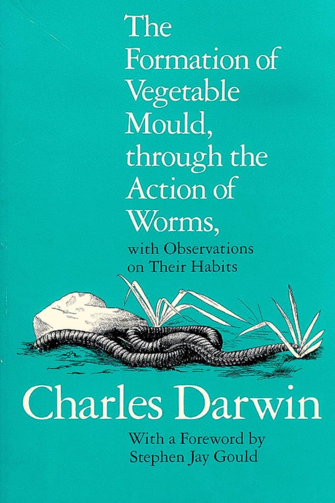 Book cover: "The Formation of Vegetable Mould Through the Action of Worms."