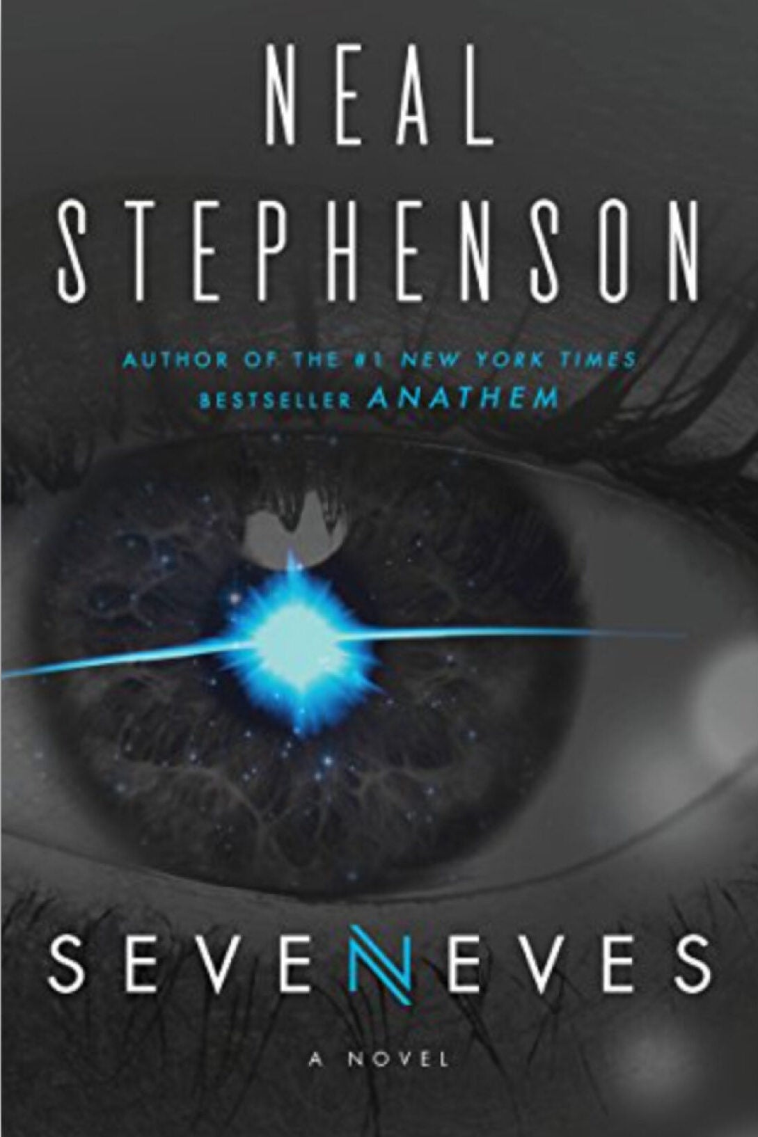 Book cover: "Seveneves” by Neal Stephenson.