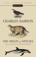 Book cover: "The Origin of Species."