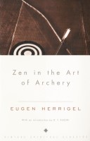 Book cover: "Zen in the Art of Archery."