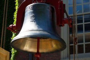 In 2014, a new bell was installed in the Memorial Church.